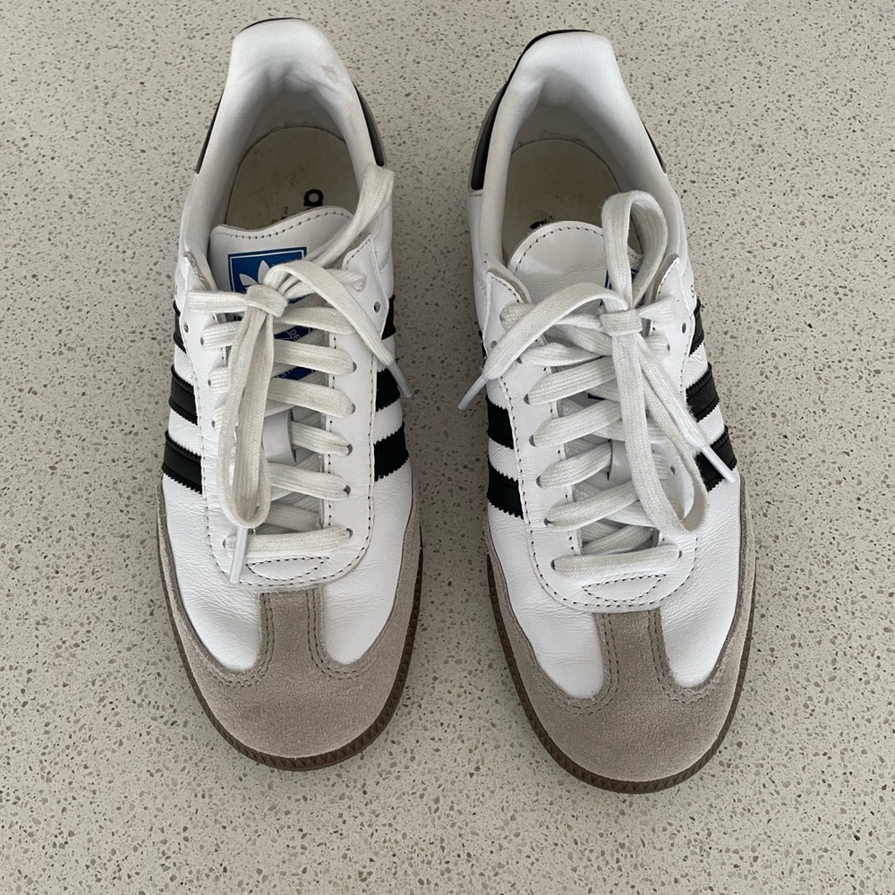 Adidas white samba og sneakers women’s 7.5